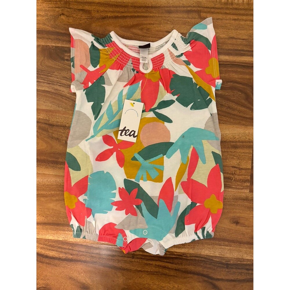 Tea Collection Romper, size 12-18 months, NWT